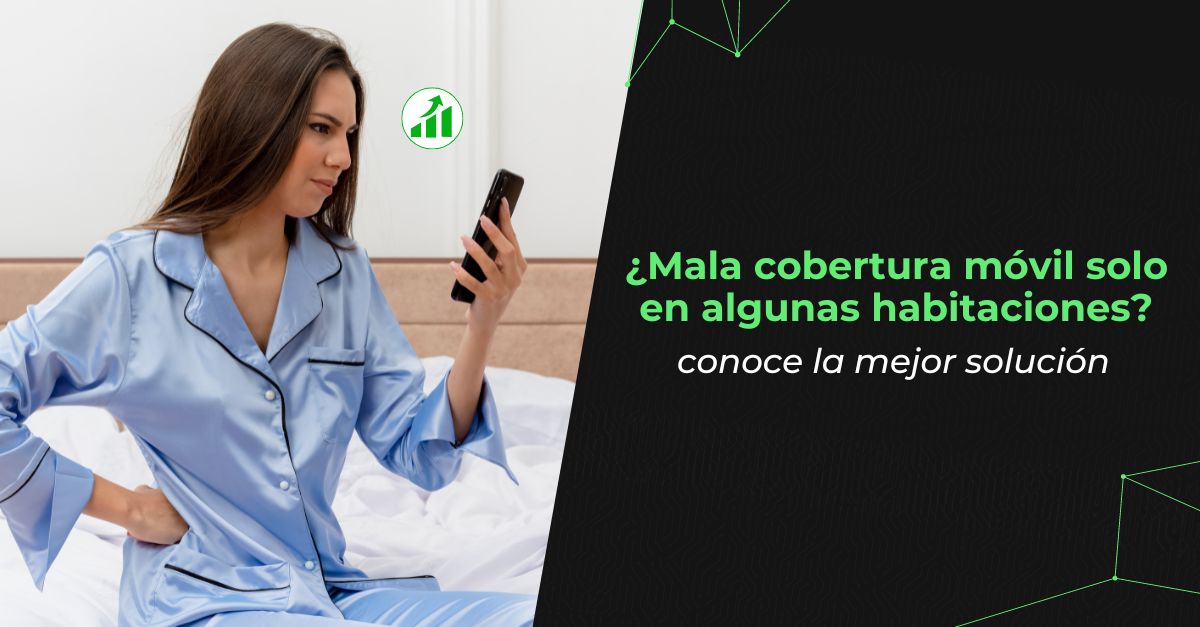 ¿Mala cobertura móvil solo en algunas habitaciones?