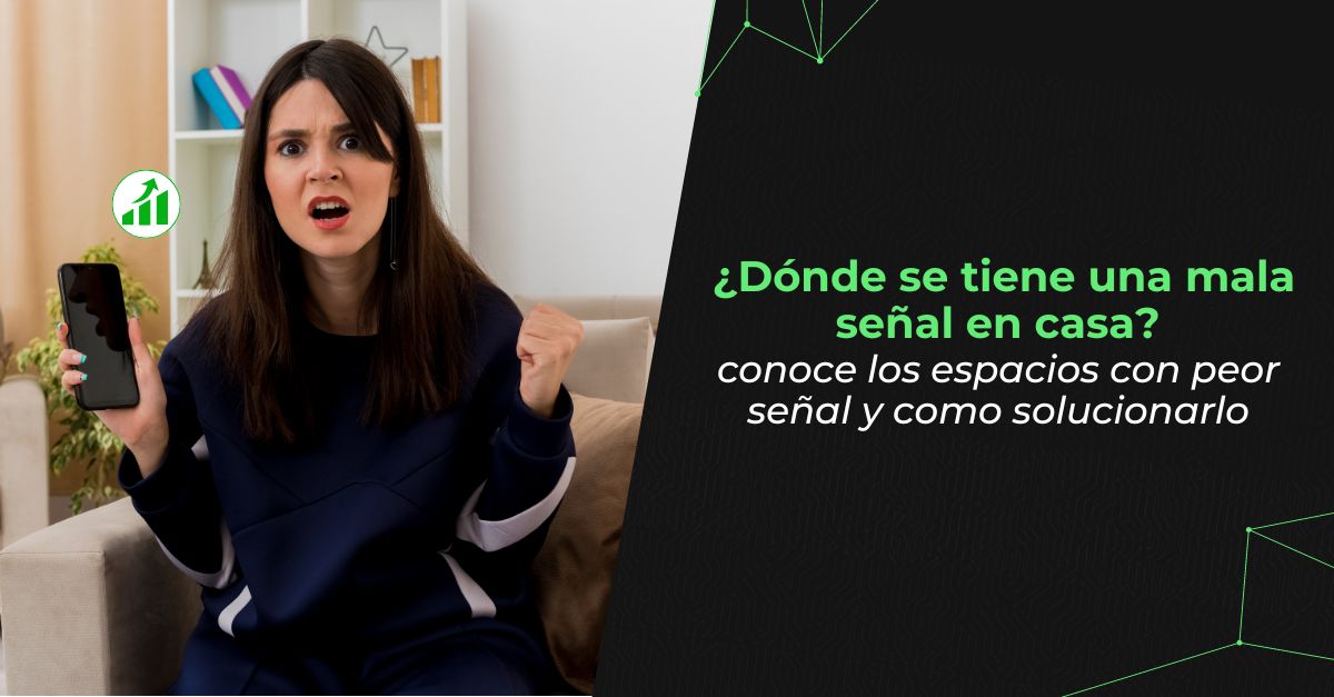 ¿Dónde se tiene una mala señal en casa?